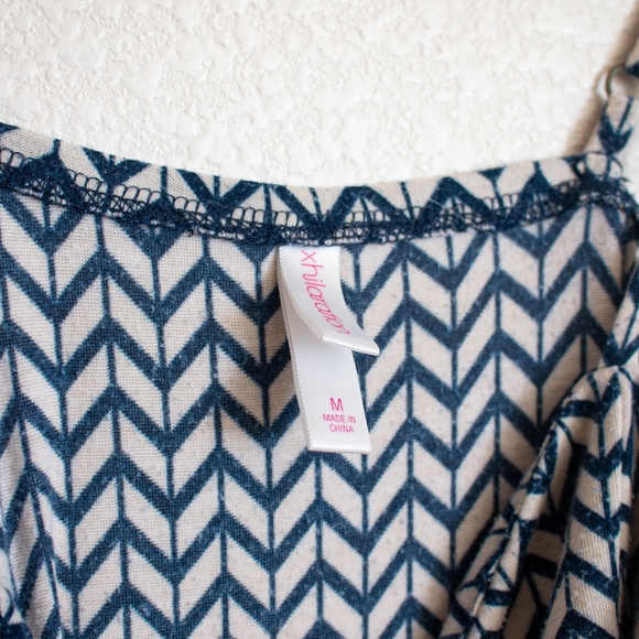 Chevron Xhiliration Dress WITH POCKETS - Picture 3 of 3